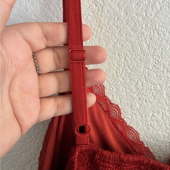 Torrid Ruffled Smocked Lace Babydoll
Spaghetti Strap Crinkle Gauze Tank Top 1 - Picture 8 of 11